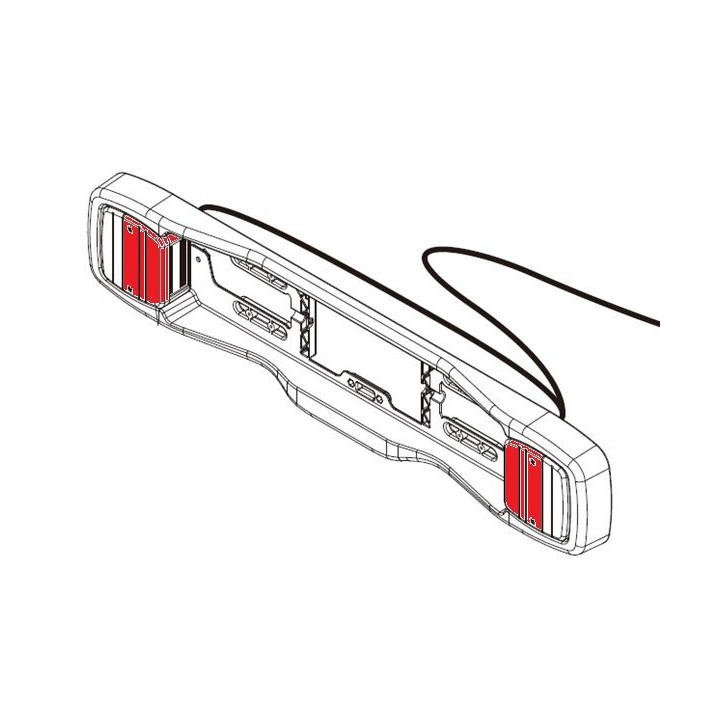 Lente de faro roja - Buzzracer, NEW Buzzybee, P10