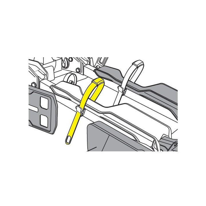 Sangle de roue 492mm pour porte vélo Buzzrack
