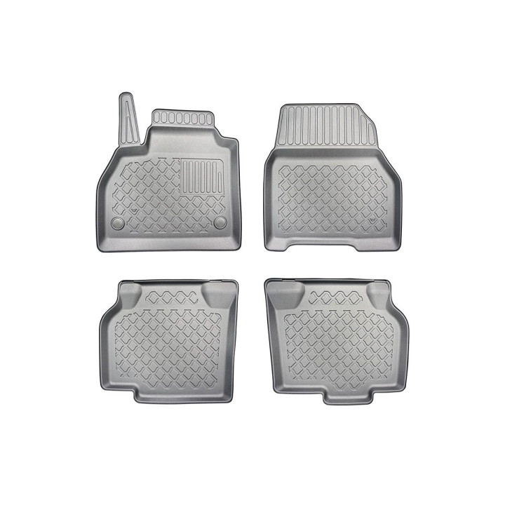 Guardliner vloermatten voor Mercedes Citan (W415) Tourer/Kombi Long/Extra Long 10.2012-08.2021 5/7 zitplaatsen