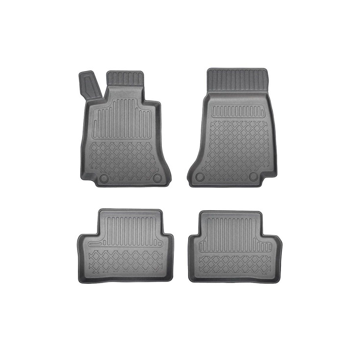 Tapis de sol Guardliner pour Mercedes E W 213 Limousine + Facelift 2020 S/4 04.2016-07.2023/Mercedes CLS C257 CP/5 03.2018-07.20
