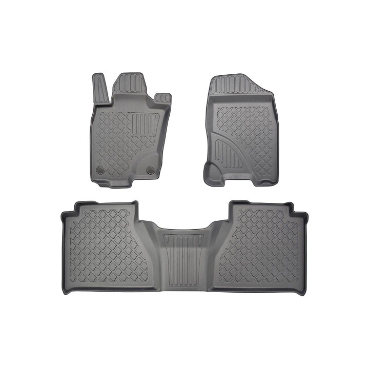 Guardliner floor mat for Mercedes X Class (470) pick-up double cab 11.2017-05.2020 no fire extinguisher on passenger side