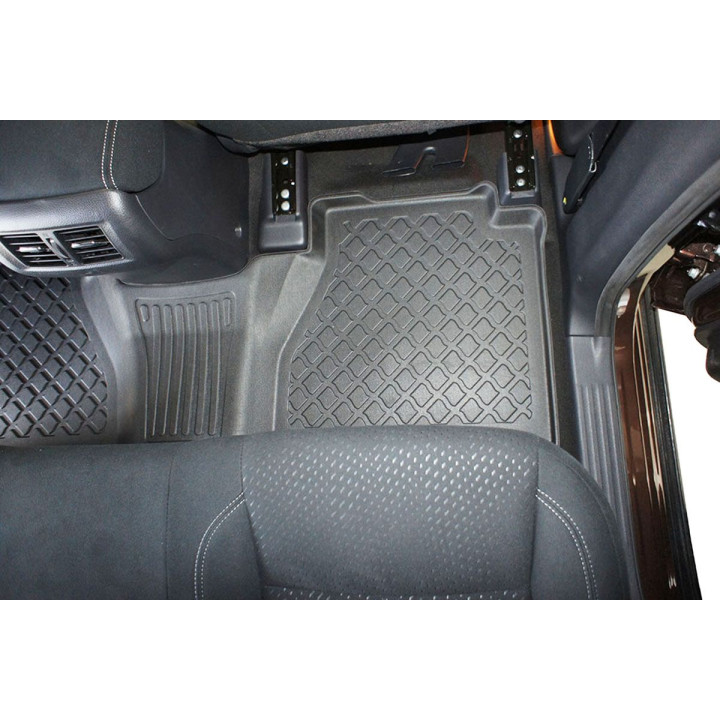 Bodenmatte Guardliner für Mercedes X Class (470) Pick-up Doppelkabine 11.2017-05.2020 no fire extinguisher on passenger side