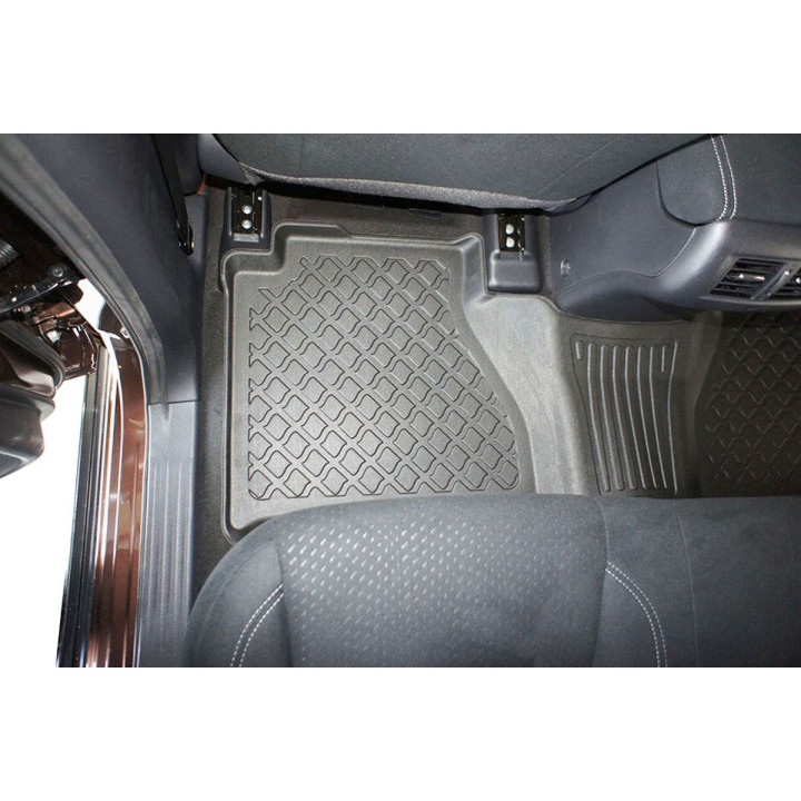 Bodenmatte Guardliner für Mercedes X Class (470) Pick-up Doppelkabine 11.2017-05.2020 no fire extinguisher on passenger side