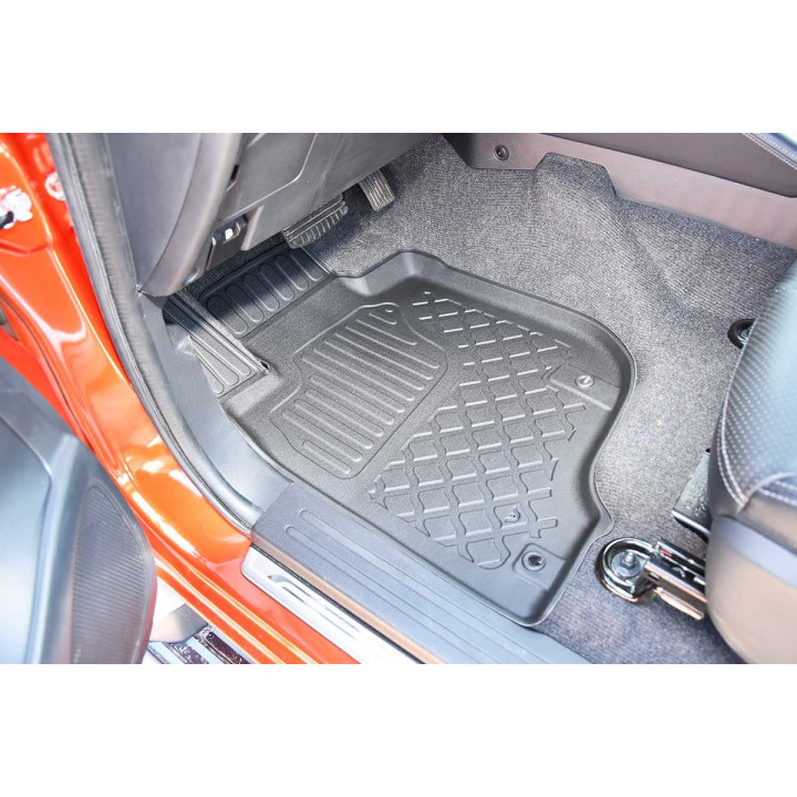 Tapis de sol Guardliner pour Mitsubishi L200 IV + Facelift 2019 pick-up double cab 06.2015-11.2022