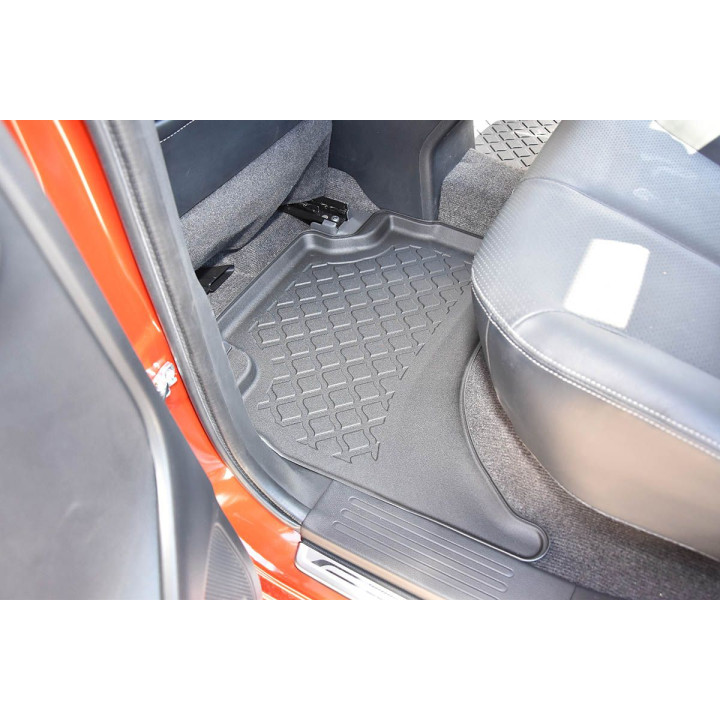 Tapis de sol Guardliner pour Mitsubishi L200 IV + Facelift 2019 pick-up double cab 06.2015-11.2022