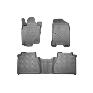 Tapis de sol Guardliner pour Nissan Navara NP 300 pick-up double cab 01.2016-2022Renault Alaskan pick-up double cab 09.2017-2021