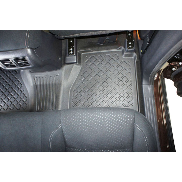 Alfombra de suelo Guardliner para Nissan Navara NP 300 pick-up double cab 01.2016-2022Renault Alaskan pick-up double cab 09.2017