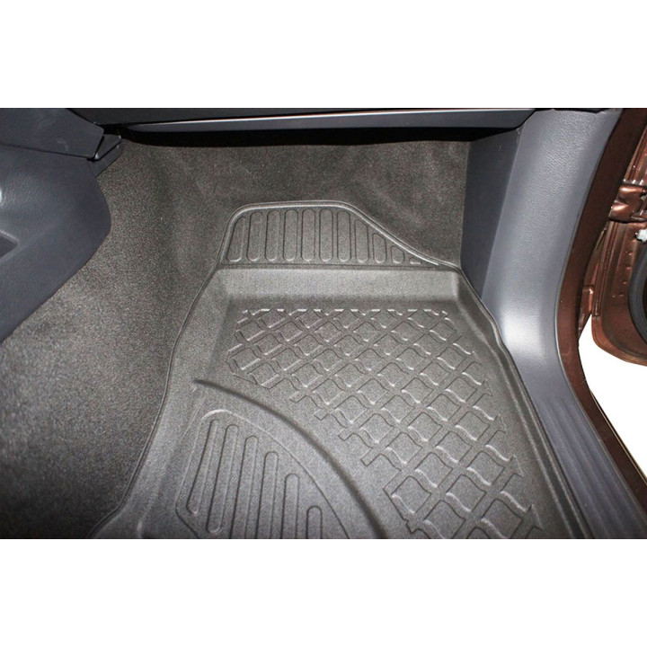 Alfombra de suelo Guardliner para Nissan Navara NP 300 pick-up double cab 01.2016-2022Renault Alaskan pick-up double cab 09.2017