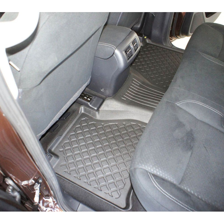 Alfombra de suelo Guardliner para Nissan Navara NP 300 pick-up double cab 01.2016-2022Renault Alaskan pick-up double cab 09.2017