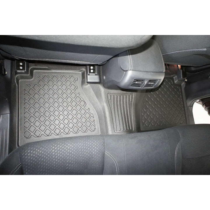 Tapis de sol Guardliner pour Nissan Navara NP 300 pick-up double cab 01.2016-2022Renault Alaskan pick-up double cab 09.2017-2021