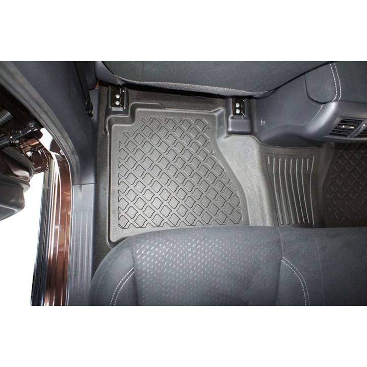 Tapis de sol Guardliner pour Nissan Navara NP 300 pick-up double cab 01.2016-2022Renault Alaskan pick-up double cab 09.2017-2021