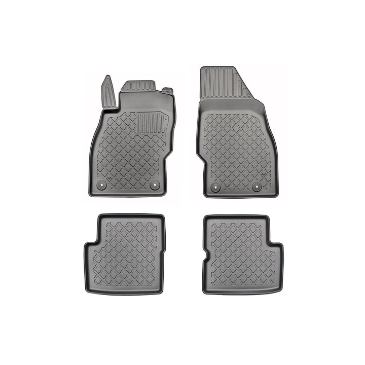 Guardliner vloermatten voor Opel Corsa D (IV) 2006-11.2014Corsa E (V) HB/3/5 12.2014-05.2019