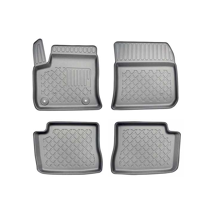 Guardliner floor mat for Peugeot e-208 (electric) + Facelift 2023 HB/5 01.2020-/Opel Corsa-e (electric) HB/5 03.2020-Opel Mokka-
