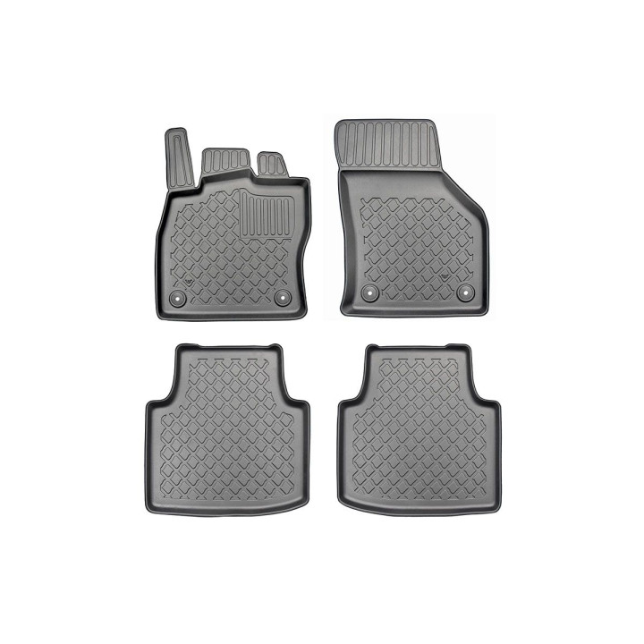 Tapis de sol Guardliner pour Skoda Superb III (3V) S/4 05.2015-11.2023/Skoda Superb iV Plug-in Hybrid S/4 2020-06.2022