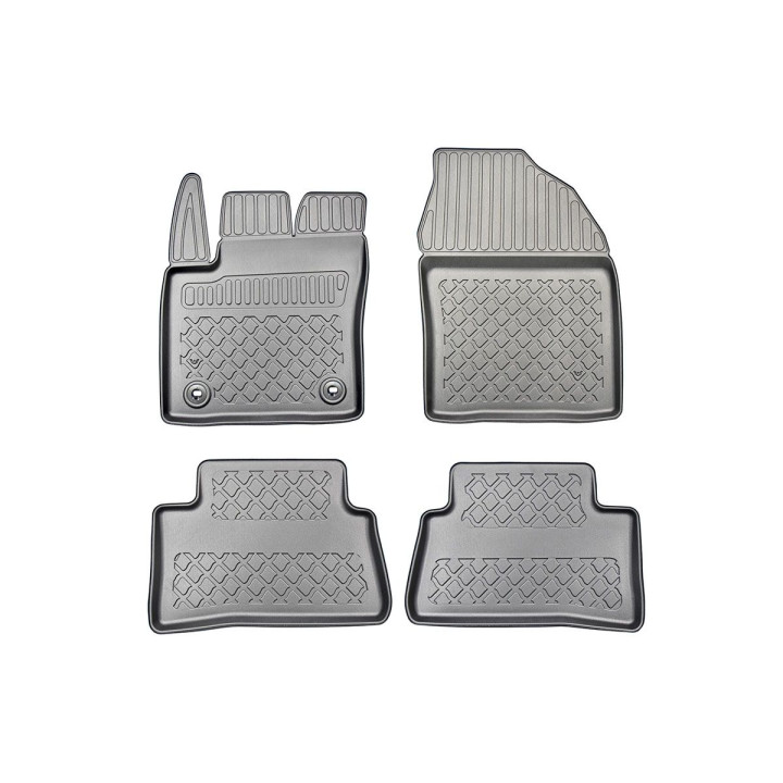 Guardliner floor mat for Toyota C-HR/CH-R Hybrid + Facelift 2022 SUV/5 01.2017-12.2023