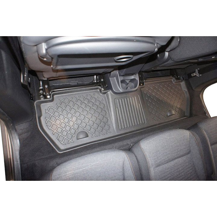 Tapis de sol Guardliner pour Citroen Berlingo IIPeugeot Partner II 5/7 seats V/5 2008-08.2018