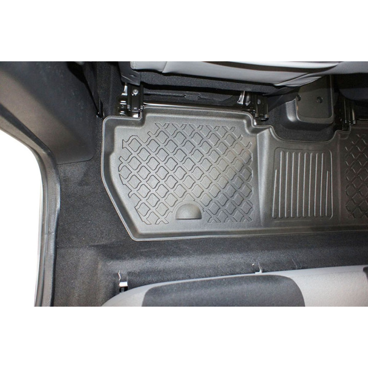 Alfombra de suelo Guardliner para Citroen Berlingo IIPeugeot Partner II 5/7 asientos V/5 2008-08.2018