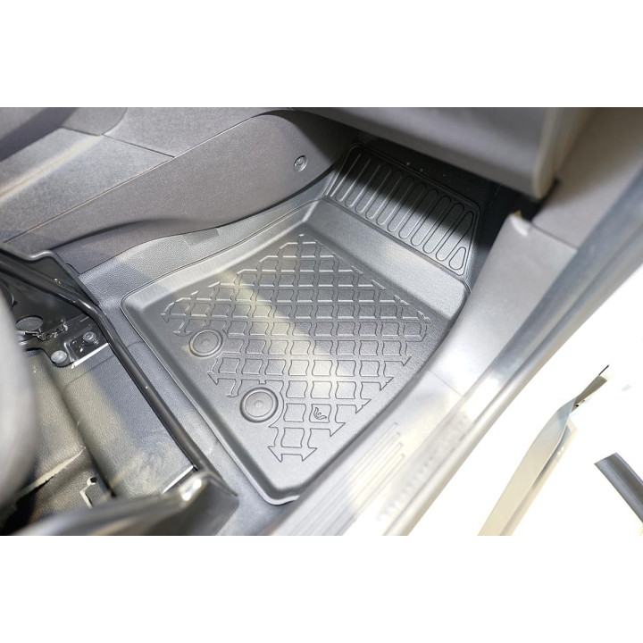 Guardliner Vloermatten voor Ford Transit Courier Van + Facelift 2018, 08.2014-09.2023 Cargo 2 zitplaatsen bezorgbus