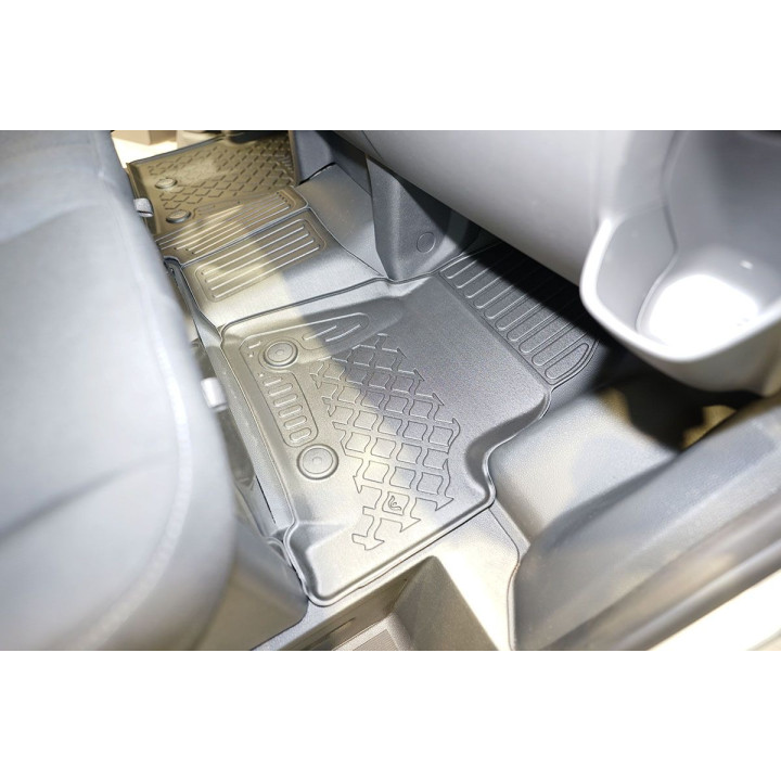 Guardliner floor mat for Ford Transit Custom Van + Facelift 2018, 01.2013-06.2023 with manual transmission short and long