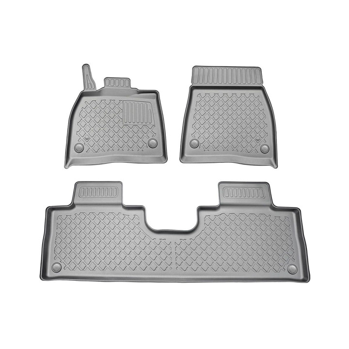 Guardliner vloermatten voor Mercedes EQS X296 (elektrisch) SUV/5 12.2022- 5/7 zitplaatsen