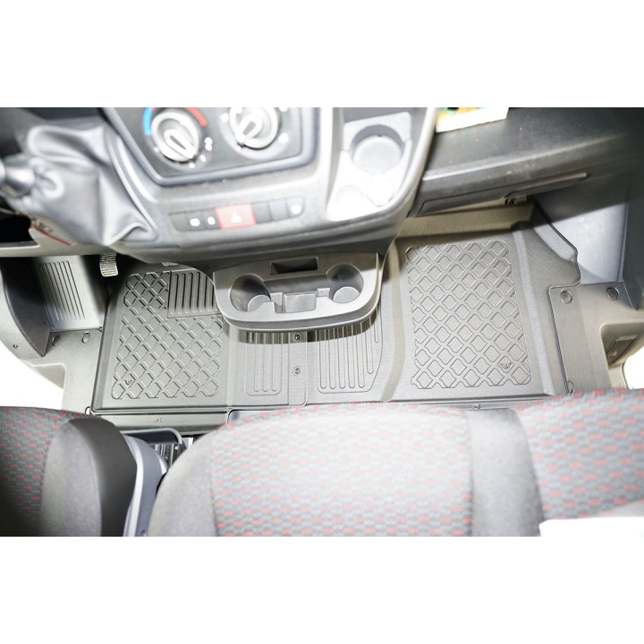 Guardliner vloermatten voor Opel Movano C Van 05.2021-/Citroen Jumper II + Facelift 2011, 2014 Van 06.2006- kort, medium, lang