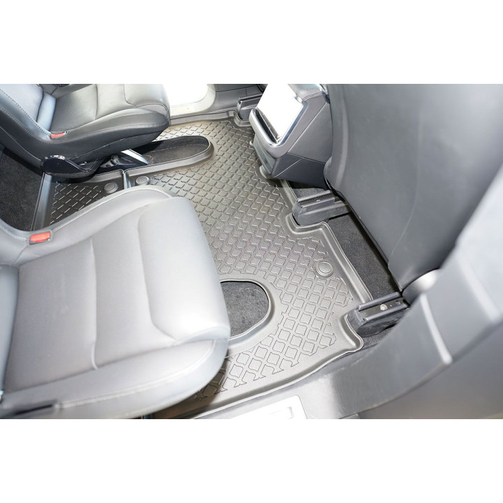Guardliner vloermatten voor Tesla Model X 18.10.2016-12.2020Tesla Model X Facelift 01.2021 SUV/5 6 zitplaatsen