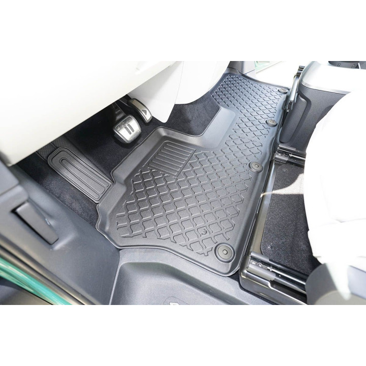 Guardliner floor mat for Volkswagen ID. Buzz (electric) V/5 05.2022-Volkswagen ID. Buzz Cargo (electric) Van 05.2022- full set f
