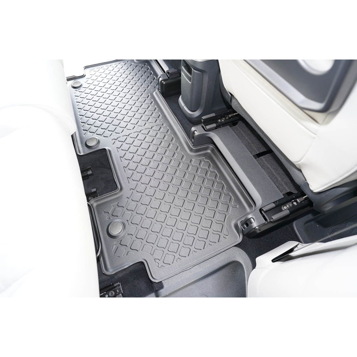 Tapis de sol Guardliner pour Volkswagen ID. Buzz (electric) V/5 05.2022- rear full 2nd row (RF-2nd)