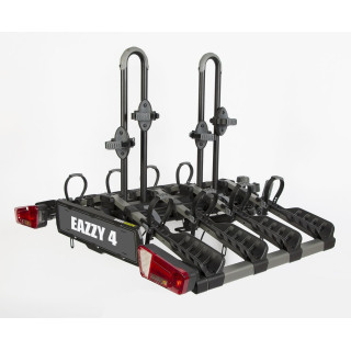 EAZZY 4 porte-vélo d'attelage - plateforme pliable 4 vélos