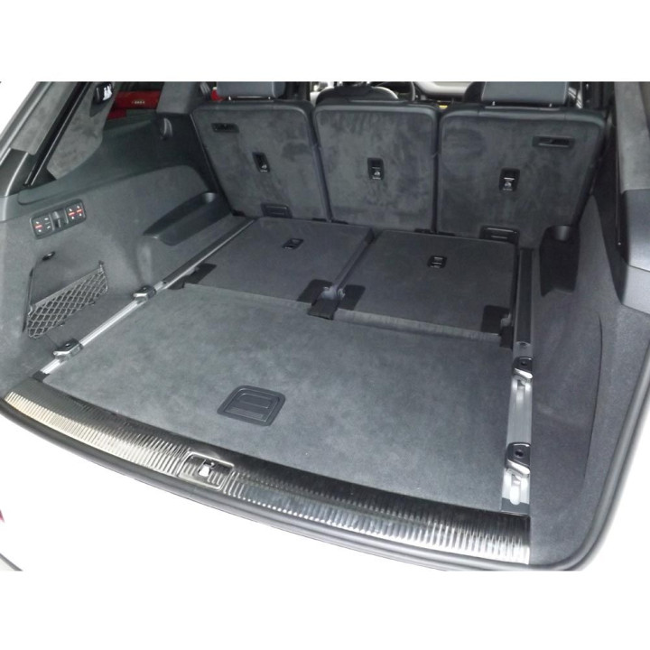 Bagagliaio Guardliner per Audi Q7 (4M) + Facelift 2024 SUV/5 06.2015- 5/7 seats (3rd row pulled down)