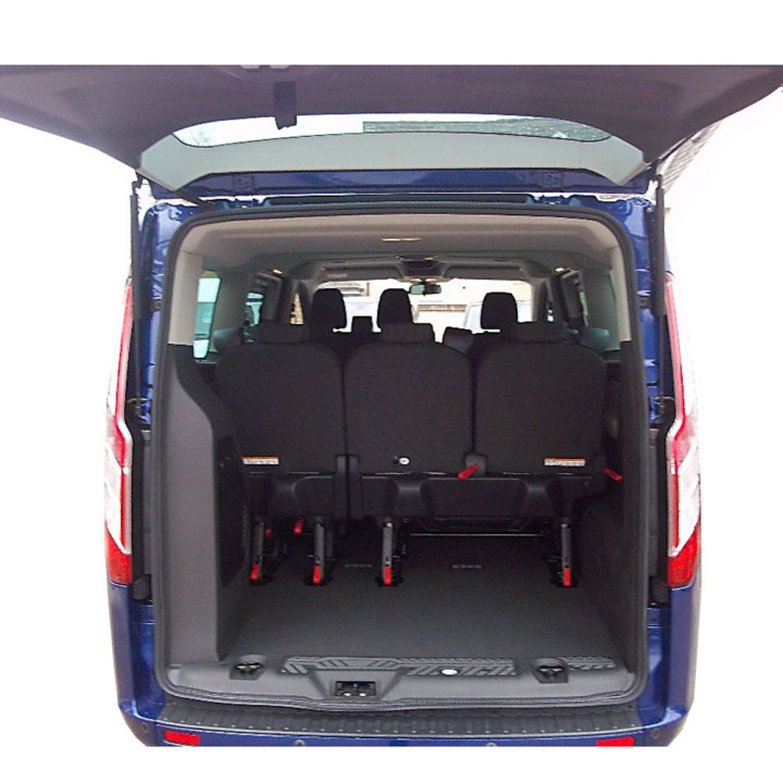 Bandeja de maletero Guardliner para Ford Tourneo Custom L2 V/5 01.2013-2018 detrás de la tercera fila de asientos