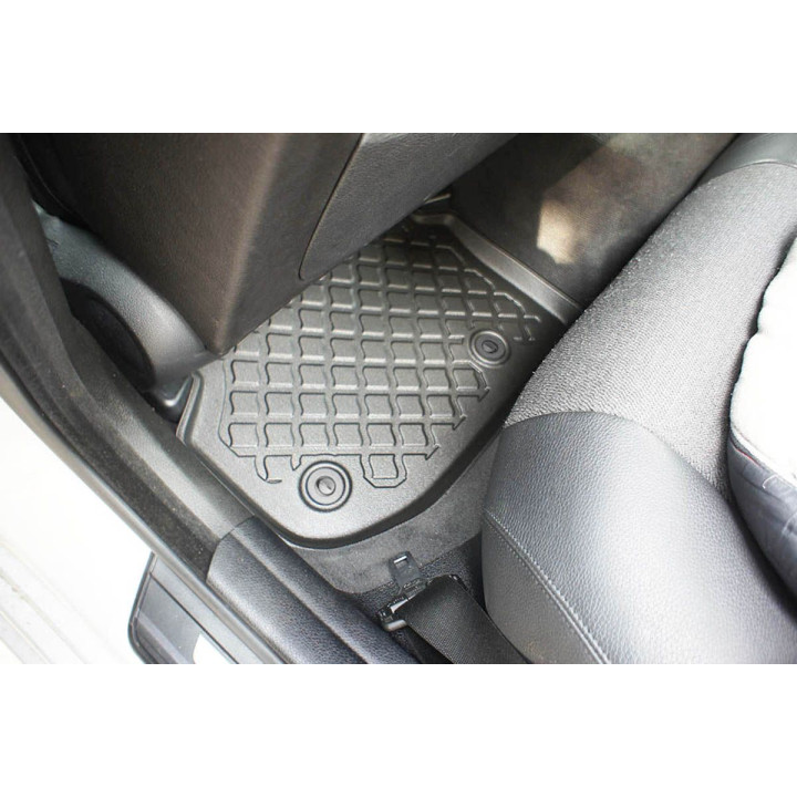 Fußmatten Guardliner für BMW 5 (F10) Limousine S/4 before Facelift 03.2010-2013 no X-drive seats rail 415mm for back liners
