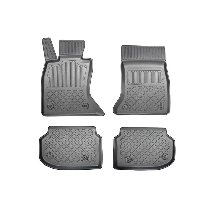 Alfombrillas Guardliner para BMW 5 (F10) Limousine S/4 before Facelift 03.2010-2013 X-drive seats rail 415mm for back liners