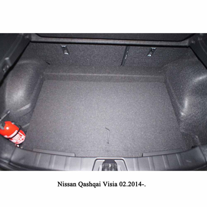 Kofferraum Guardliner für Nissan Qashqai II J11 (Visia, Acenta & Tekna) SUV/5 02.2014-05.2021