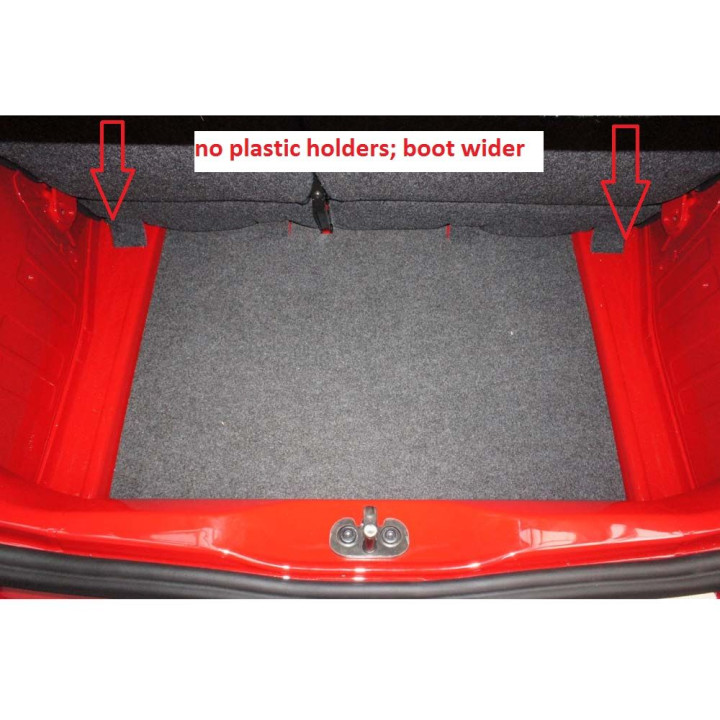 Bandeja de maletero Guardliner para Skoda Citigo HB/3/5 10.2011-2019Seat Mii HB/3/5 12.2012-2019