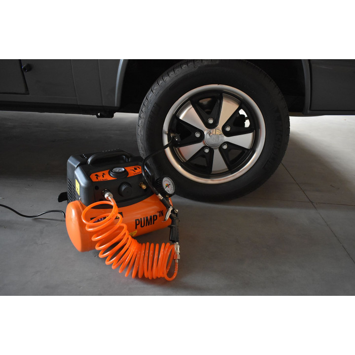 Pump'in TANK - Mini-compresseur avec cuve de 6l