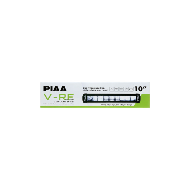 PIAA DKVR105E Rampa LED ausiliaria 10" (24,6 cm) - Illuminazione a lungo raggio ad alta potenza - Off-road & road