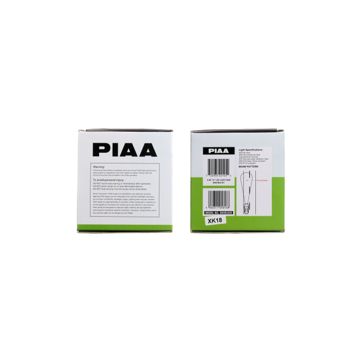 PIAA DKVR105E Rampe LED auxiliaire 10" (24,6 cm) - Éclairage longue portée haute puissance - Off-road & route