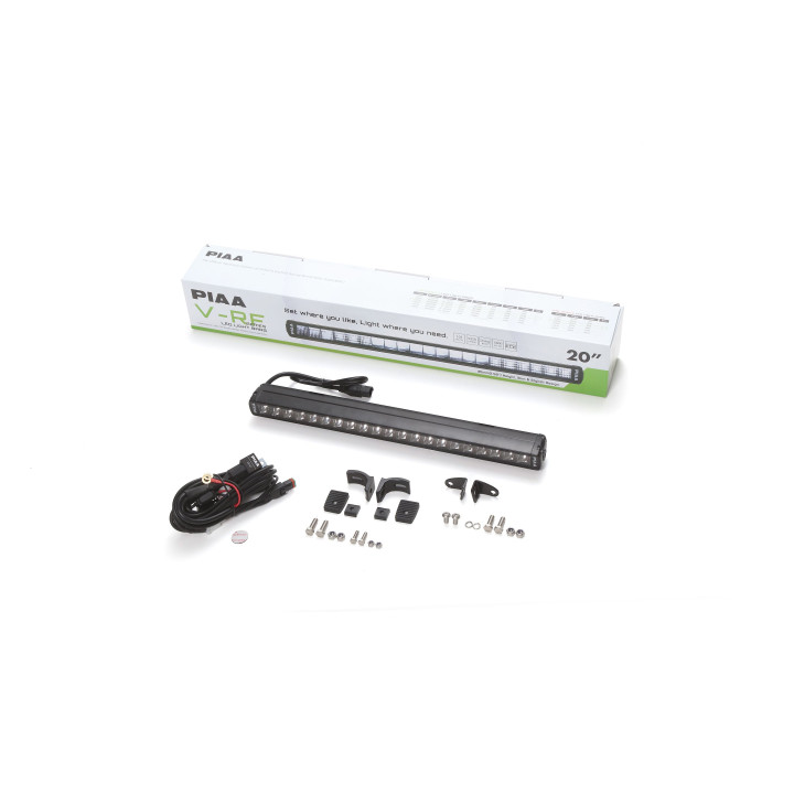 PIAA DKVR205E Rampe LED auxiliaire 20" (52,2 cm) – Éclairage longue portée haute puissance – Off-road & route