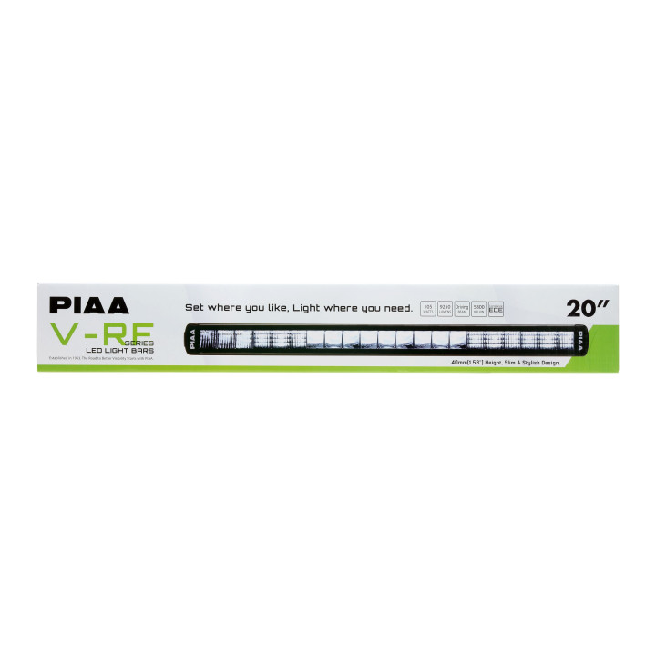 PIAA DKVR205E Rampe LED auxiliaire 20" (52,2 cm) – Éclairage longue portée haute puissance – Off-road & route