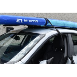 Barre transversale de toit de voiture T1 J, accessoire de cargaison de kayak,  planche de surf, planche de ski, canoë, Electrolux, rapDuty avec sangles,  protection en mousse, 2 pièces - AliExpress