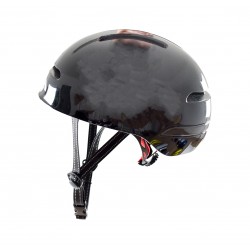 Casque bol noir Vélo, BMX, Trottinette taille M-L casque intelligent