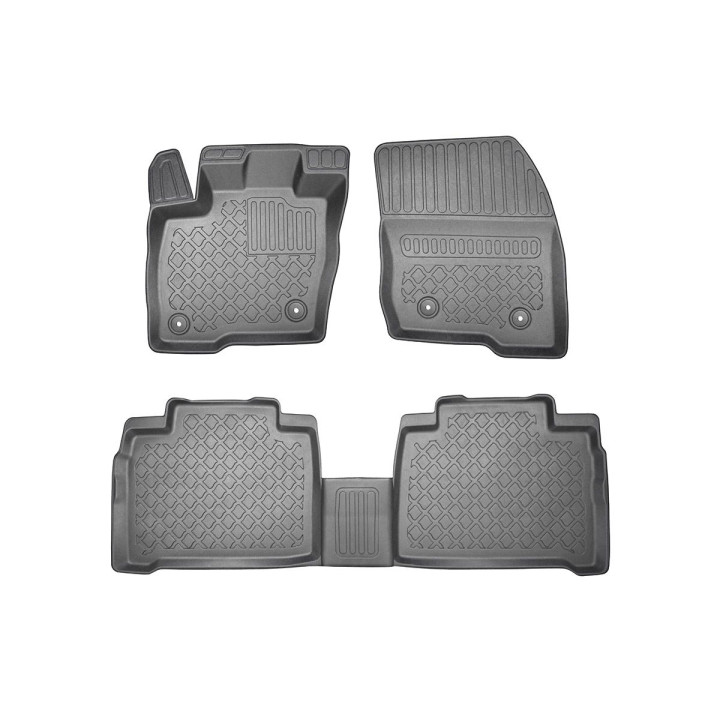Tapis de sol Guardliner pour Ford Galaxy III + Facelift 2020Ford S-Max II + Facelift 2020 5/7 seats V/5 09.2015, excluding 3rd r