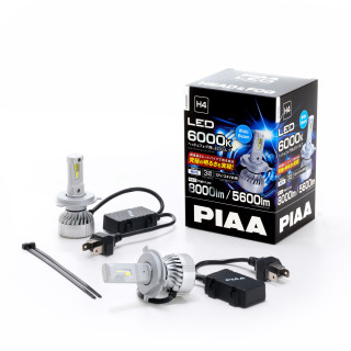 PIAA LEH220 Coppia di lampadine LED conversione per fari H4 6000K/45W