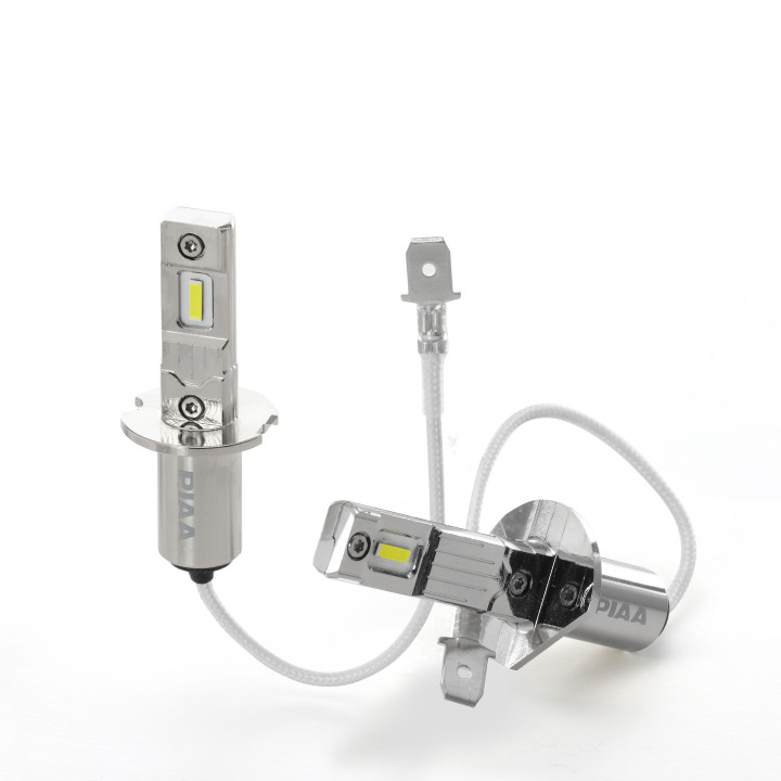 PIAA LEH264 Par de bombillas LED de conversión para faros H3 6000K/11W