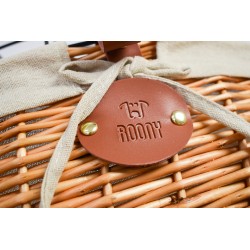 Panier pour vélo en osier pour chien chat-Petits Compagnons