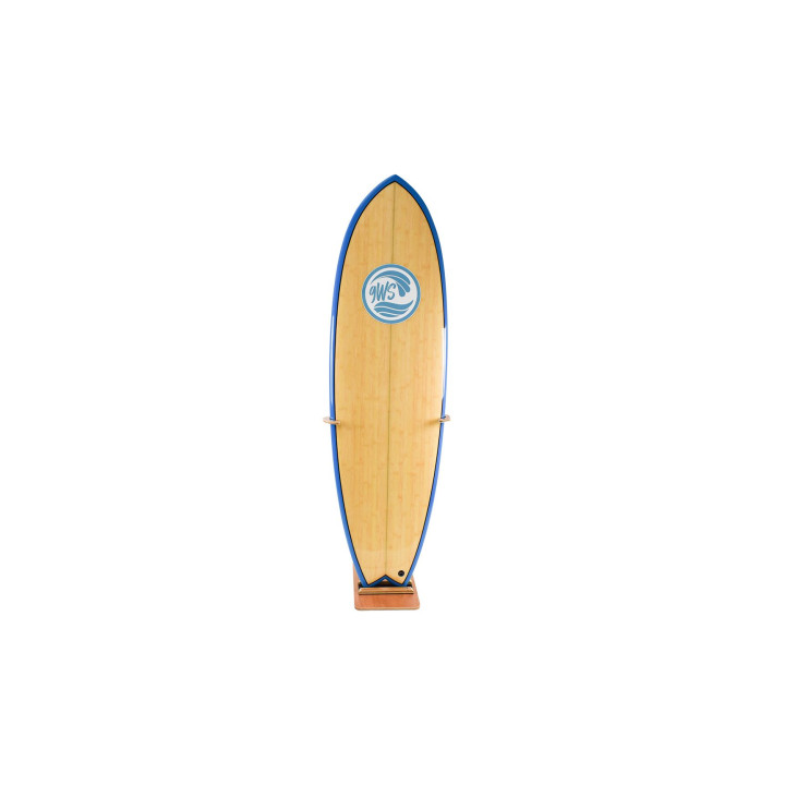 Soporte de tabla de surf de madera