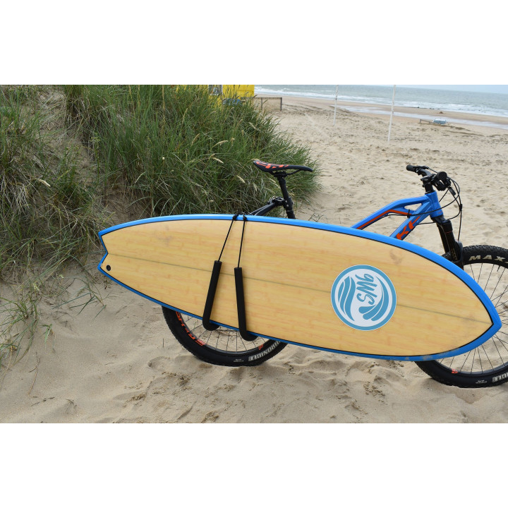Surfhouder voor fiets bevestiging op zadelpen