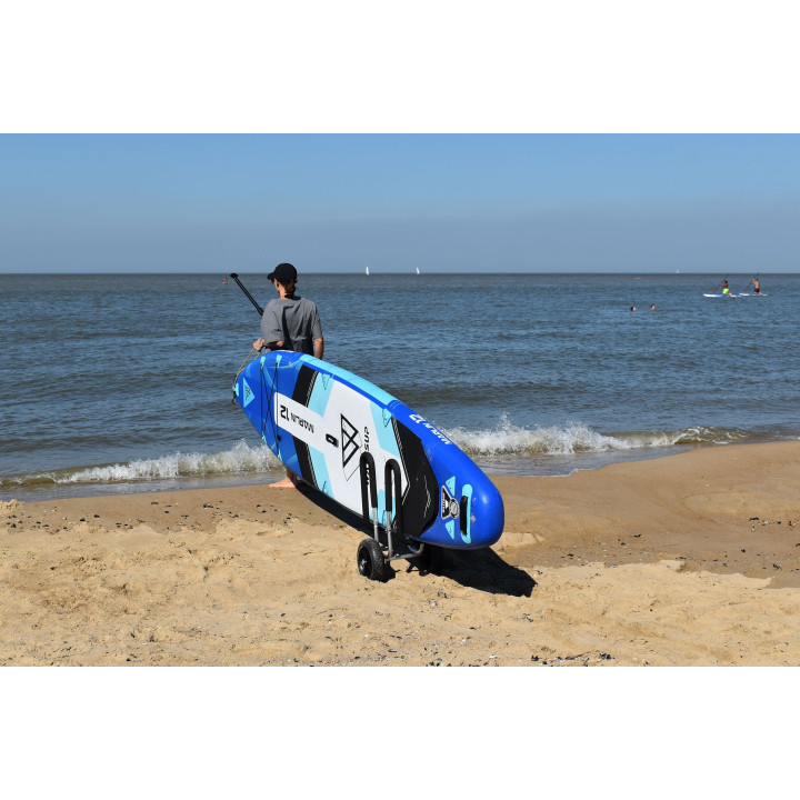 Carro de transporte de aluminio para paddle - carro en M