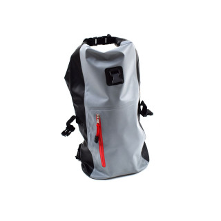 Mochila impermeable de 25l gris